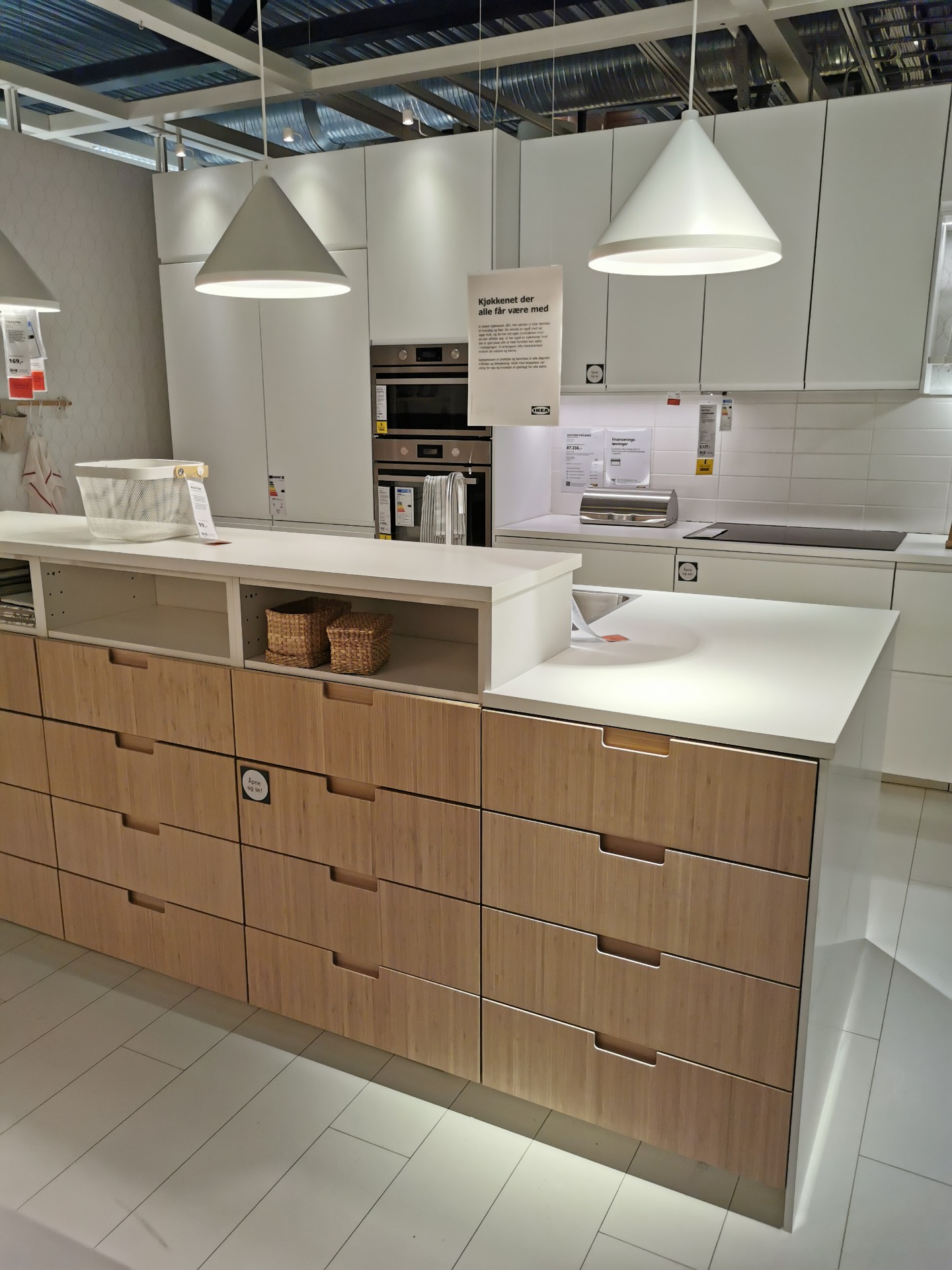 Sleek and Natural The FRÖJERED and VOXTORP Kitchen from IKEA